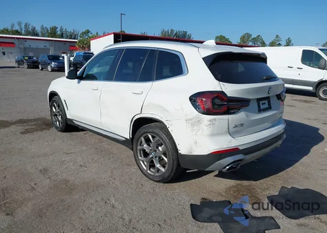 2024 BMW X3 Sdrive30I z USA, uszkodzony, nr VIN 5UX43DP07R9U11649